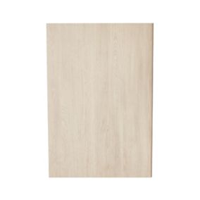 GoodHome Chia Light oak effect slab Standard Clad on base panel (H)900mm (W)610mm