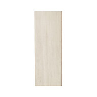 GoodHome Chia Light oak effect slab Standard Wall Clad on end panel (H)960mm (W)360mm