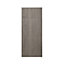 GoodHome Chia Matt grey oak effect Door & drawer, (W)300mm (H)715mm (T)18mm