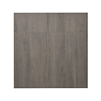 GoodHome Chia Matt grey oak effect Door & drawer, (W)600mm (H)715mm (T)18mm