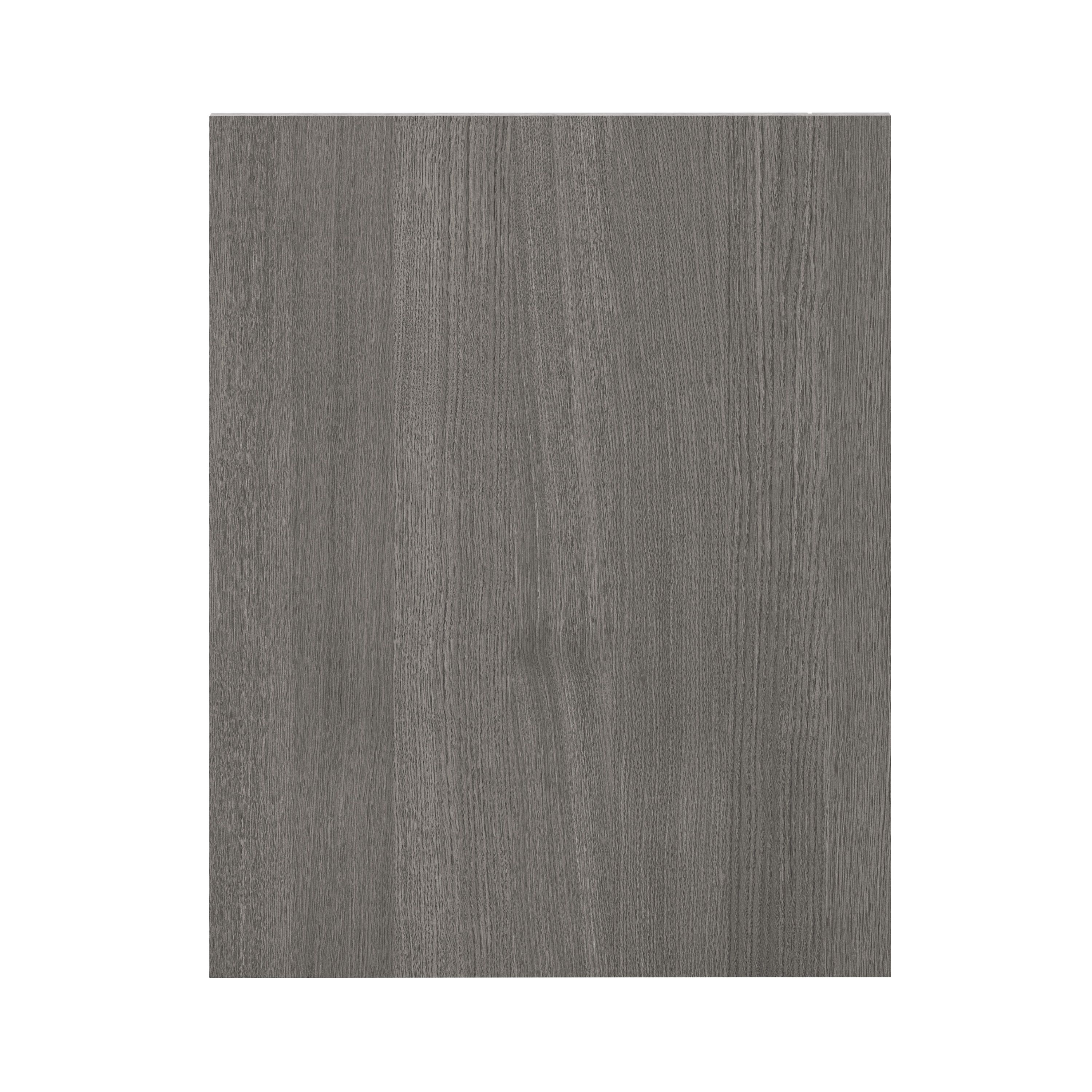 GoodHome Chia Matt grey oak effect Grey oak effect slab Standard End panel (H)720mm (W)570mm