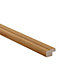 GoodHome Chia Matt Horizontal woodgrain effect Cornice & pelmet, (L)2400mm (H)35mm