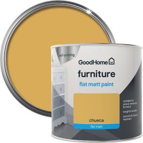 GoodHome Chueca Flat matt Furniture paint, 500ml