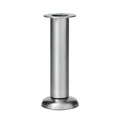 GoodHome Cicely 165mm Silver effect Cabinet legs, Pack of 4