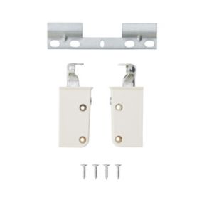GoodHome Cicely White Wall hanging bracket kit, (W)175mm