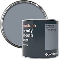 GoodHome Cincinnati Flat matt Furniture paint, 500ml