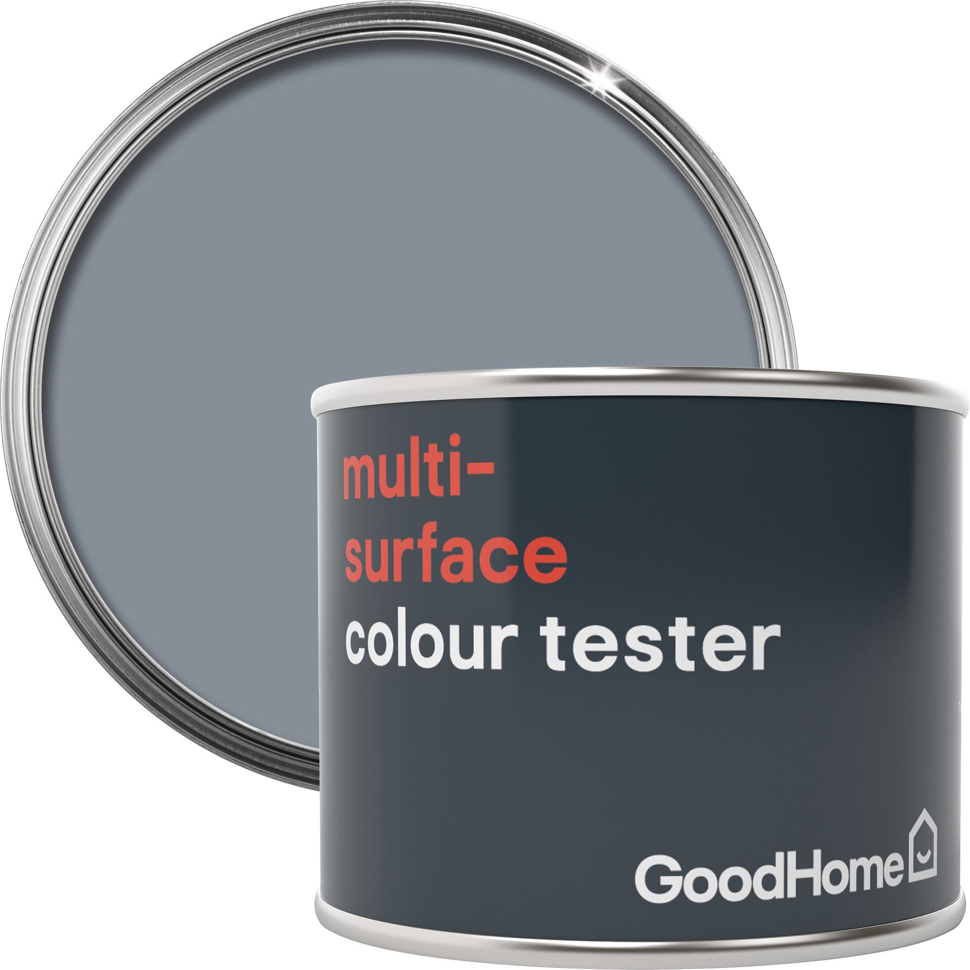 GoodHome Cincinnati Satin Multisurface paint, 70ml Tester pot DIY at B&Q