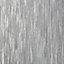 GoodHome Ciral Dark grey Striped Metallic effect Textured Wallpaper