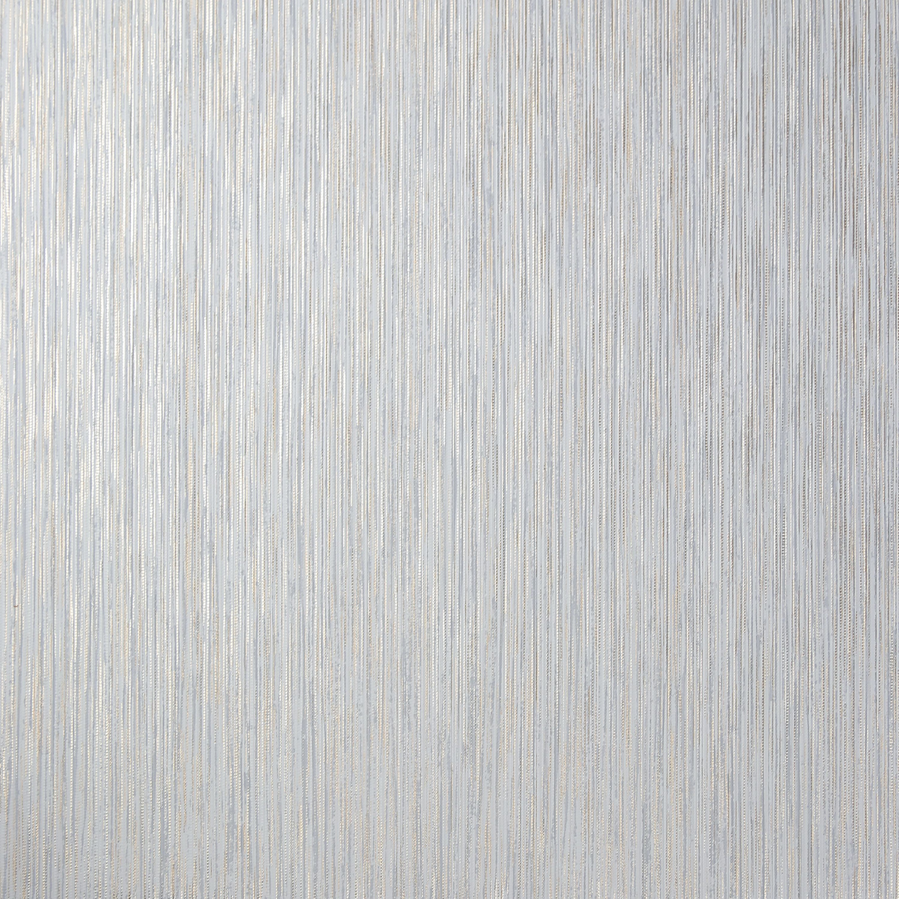 GoodHome Ciral Light grey Metallic effect Striped Textured Wallpaper Sample