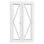 GoodHome Clear Glazed White uPVC External Patio door & frame, (H)2090mm (W)1190mm