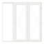 GoodHome Clear Glazed White uPVC External Patio door & frame, (H)2090mm (W)2090mm