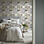 GoodHome Cloris Multicolour Wall hangings Textured Wallpaper