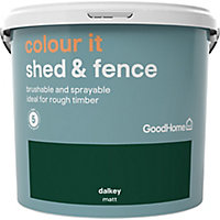 GoodHome Colour it Dalkey Matt Fence & shed Stain, 5L