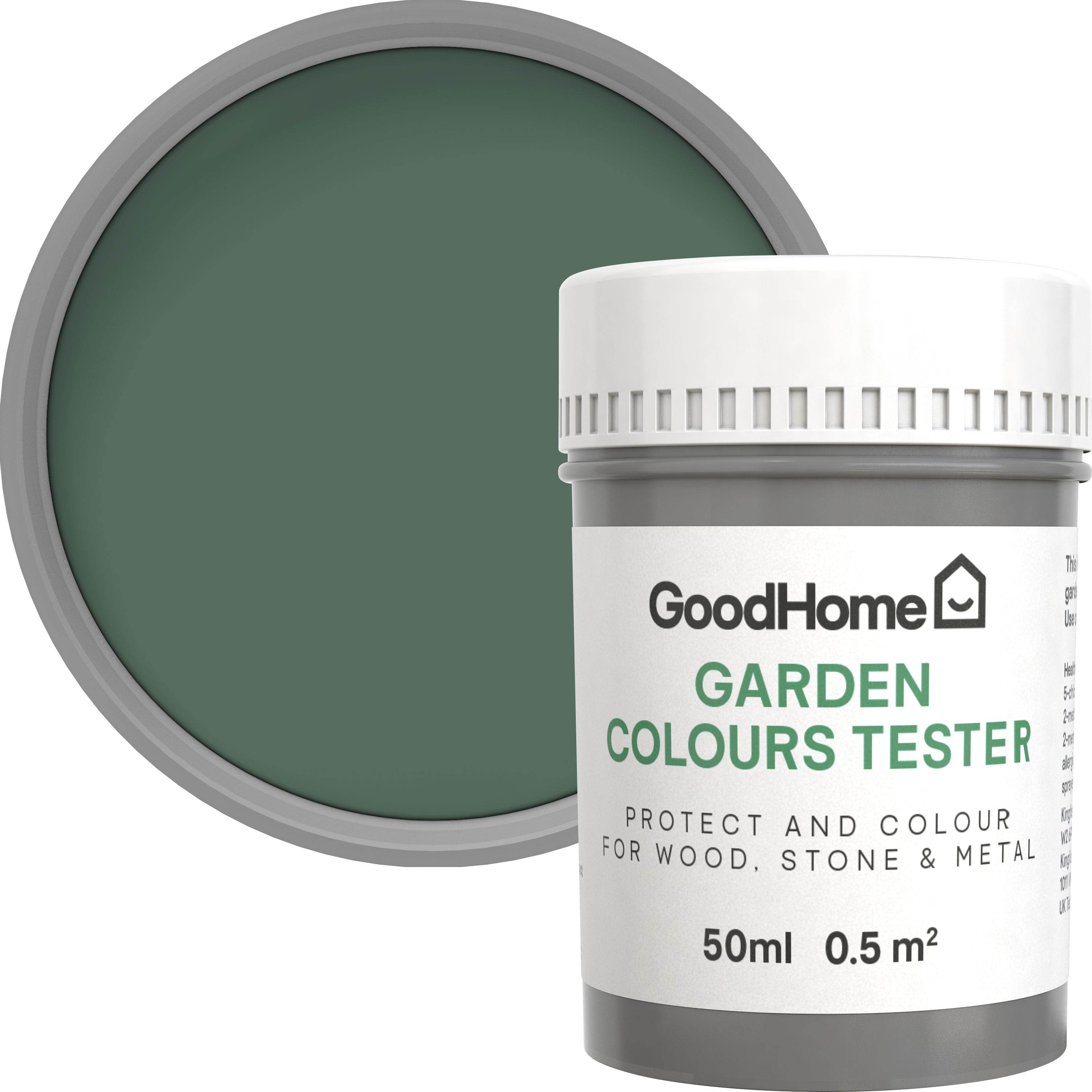 GoodHome Colour It Milltown Matt Multisurface paint, 50ml Tester pot