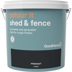 GoodHome Colour it Missouri Matt Fence & shed Stain, 9L