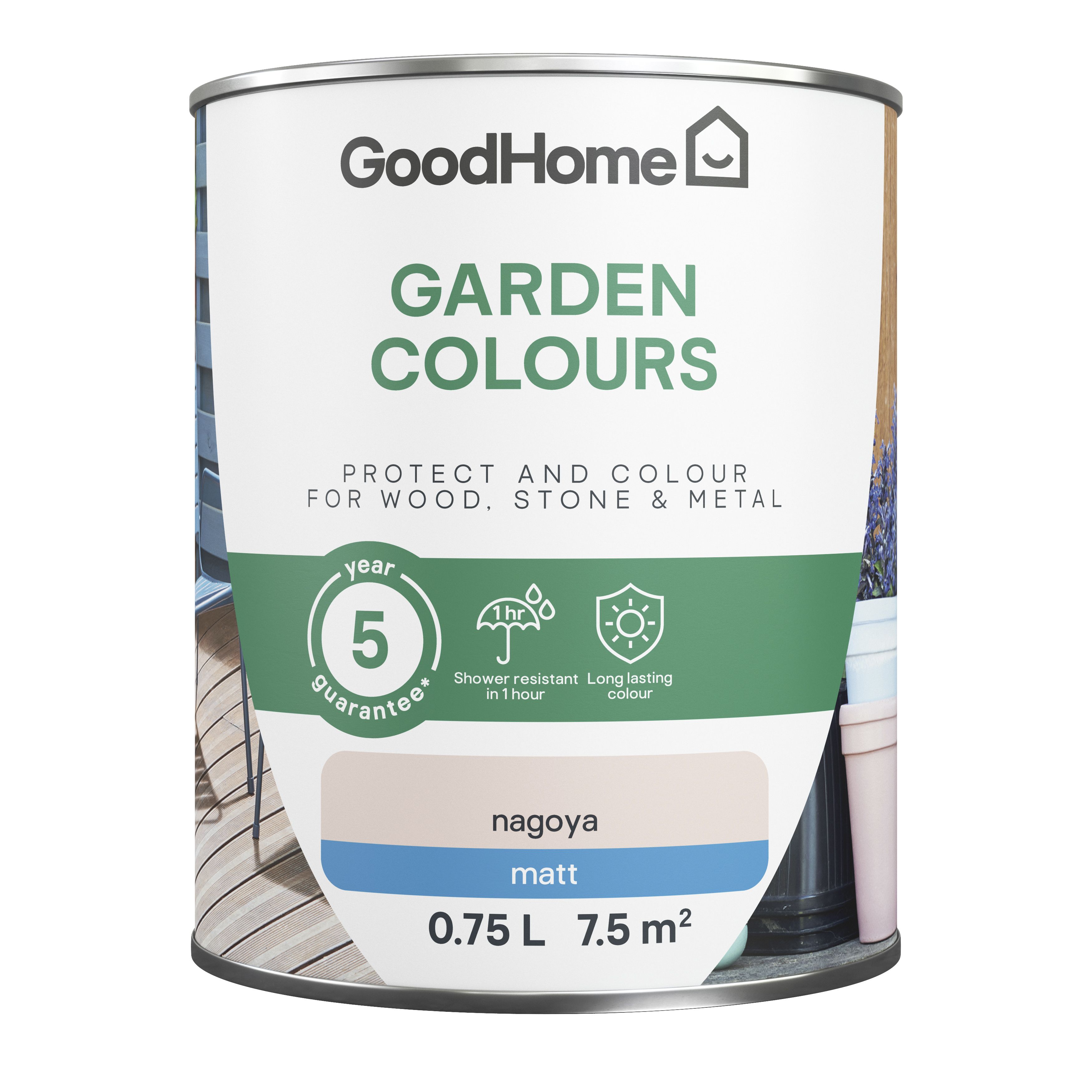 GoodHome Colour It Nagoya Matt Multi-surface paint, 750ml | DIY at B&Q