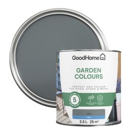 GoodHome Colour it Sage Matt Multi-surface paint, 2.5L