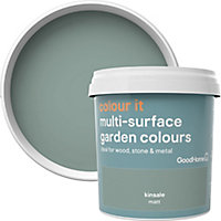 GoodHome Colour it Sage Matt Multi-surface paint, 750ml