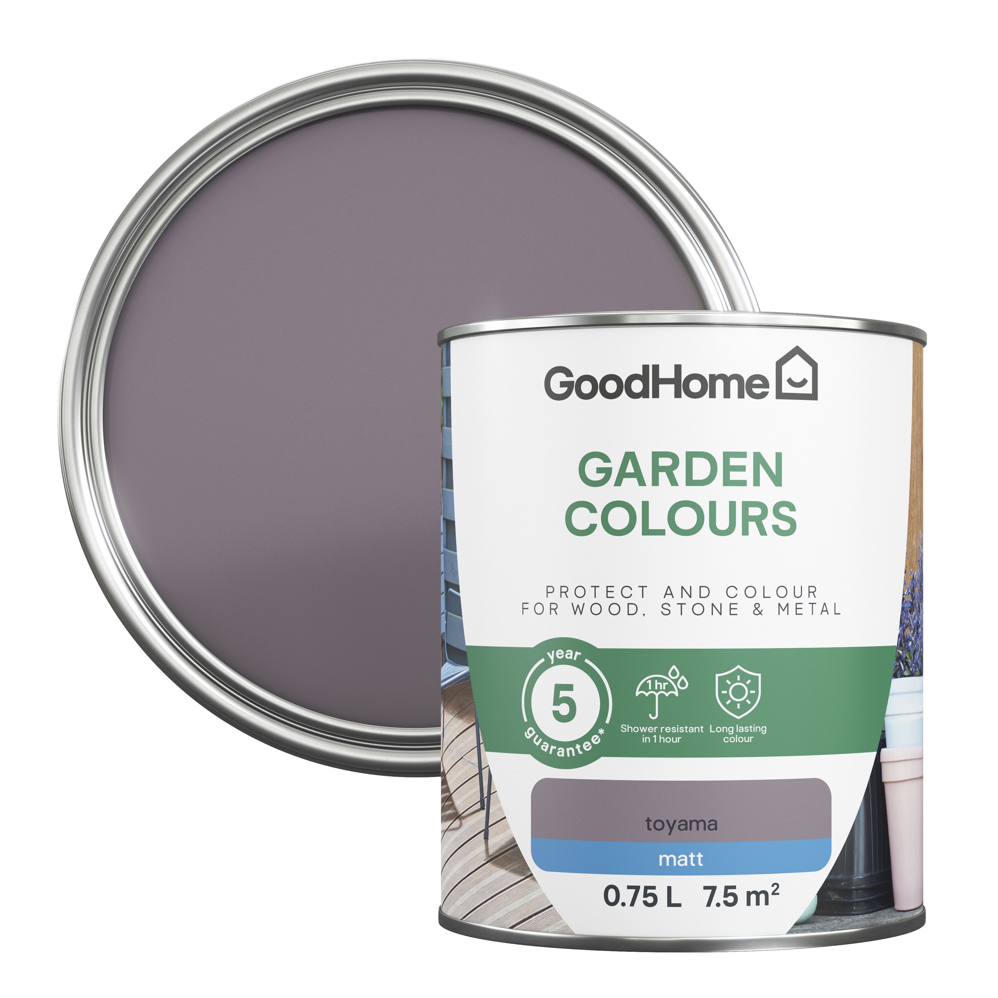 GoodHome Colour It Nagoya Matt Multi-surface paint, 750ml | DIY at B&Q