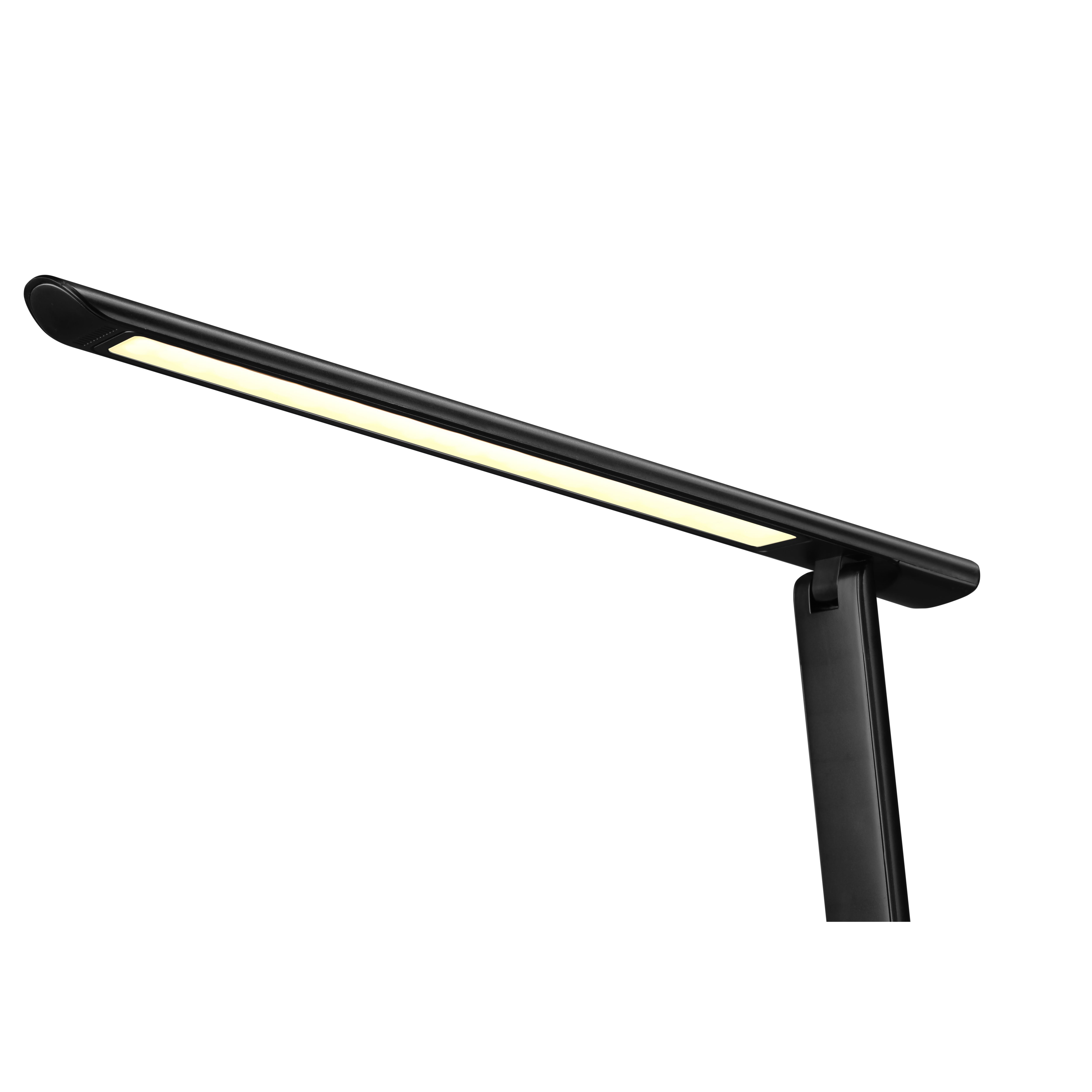 GoodHome Conjola Matt Black Desk lamp