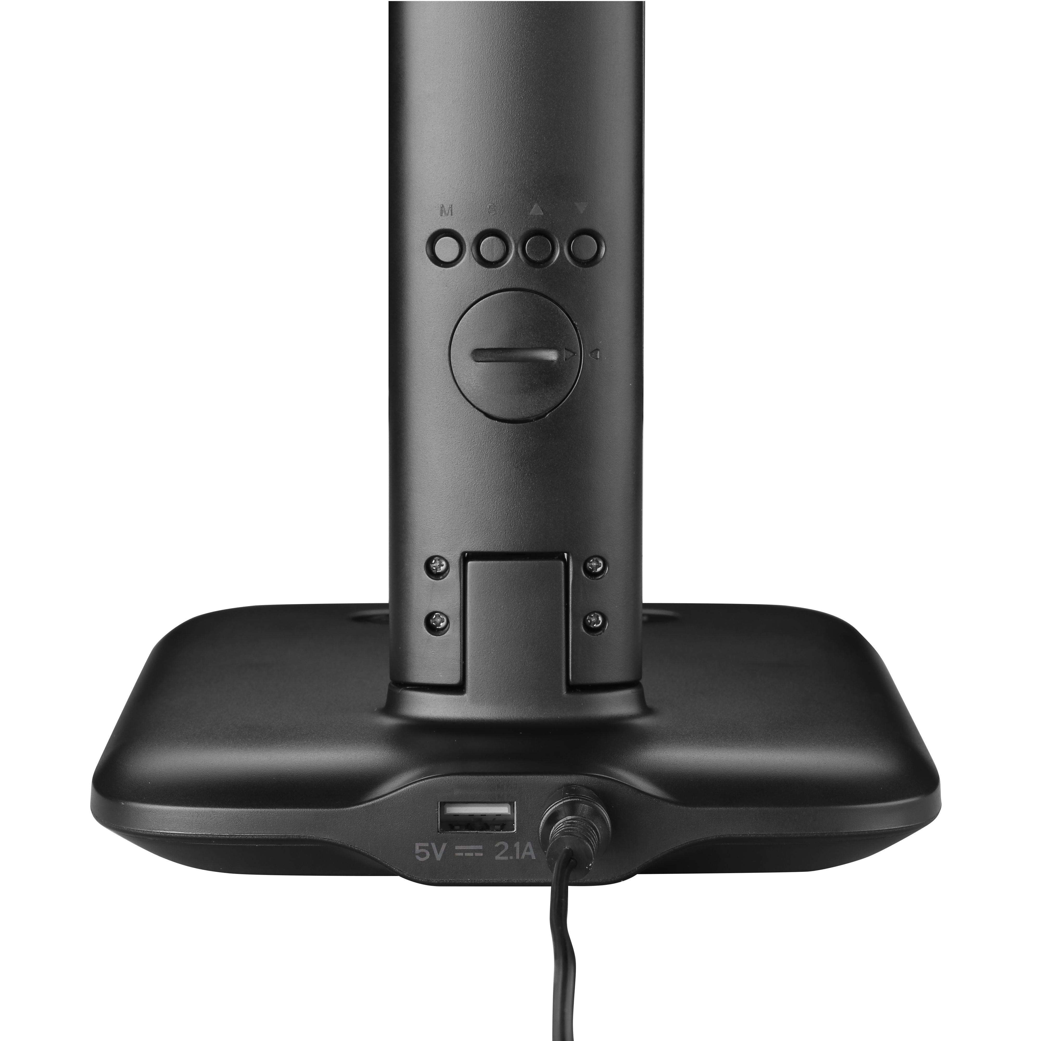 GoodHome Conjola Matt Black Desk lamp
