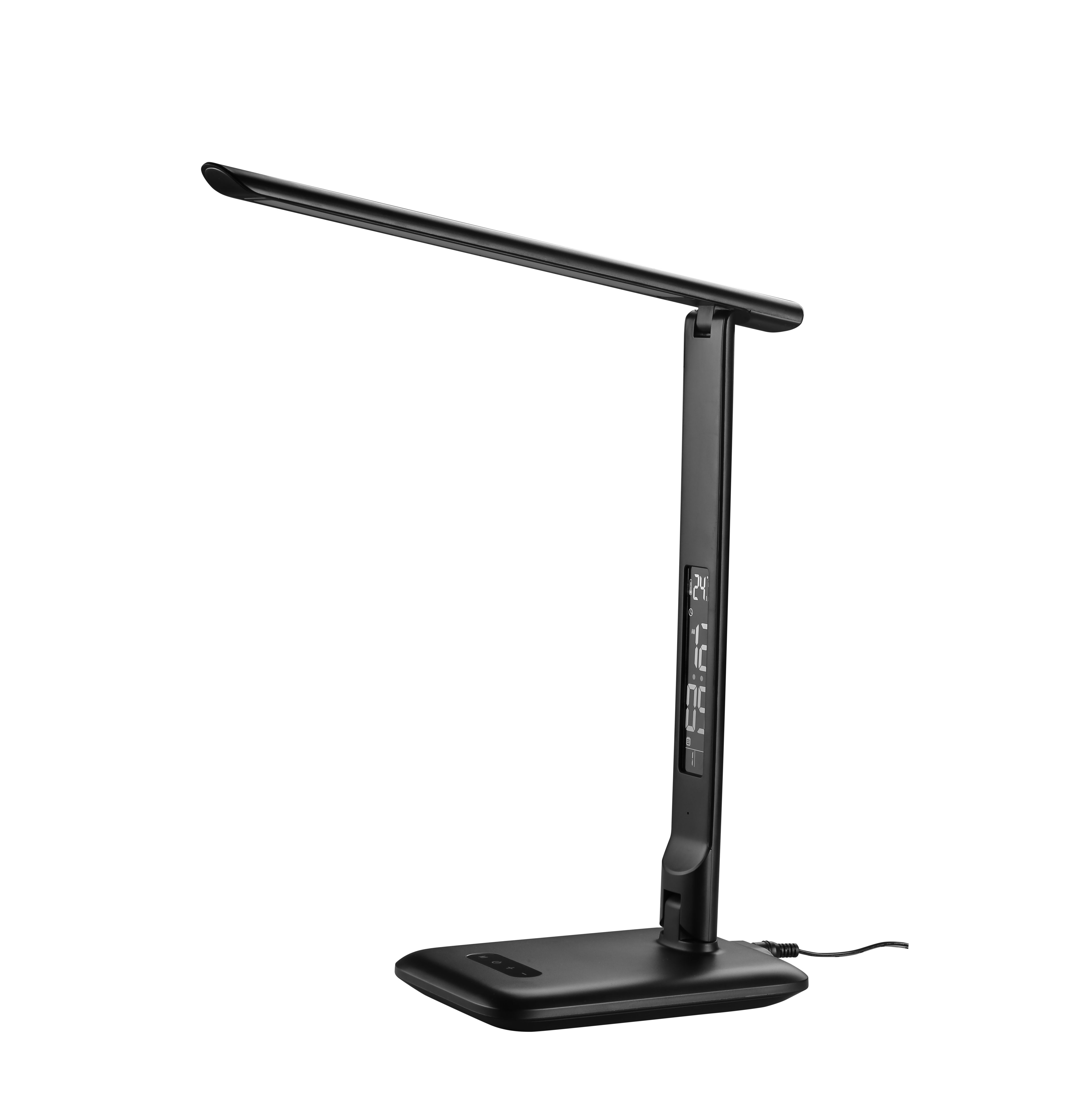 GoodHome Conjola Modern Matt Black Desk lamp