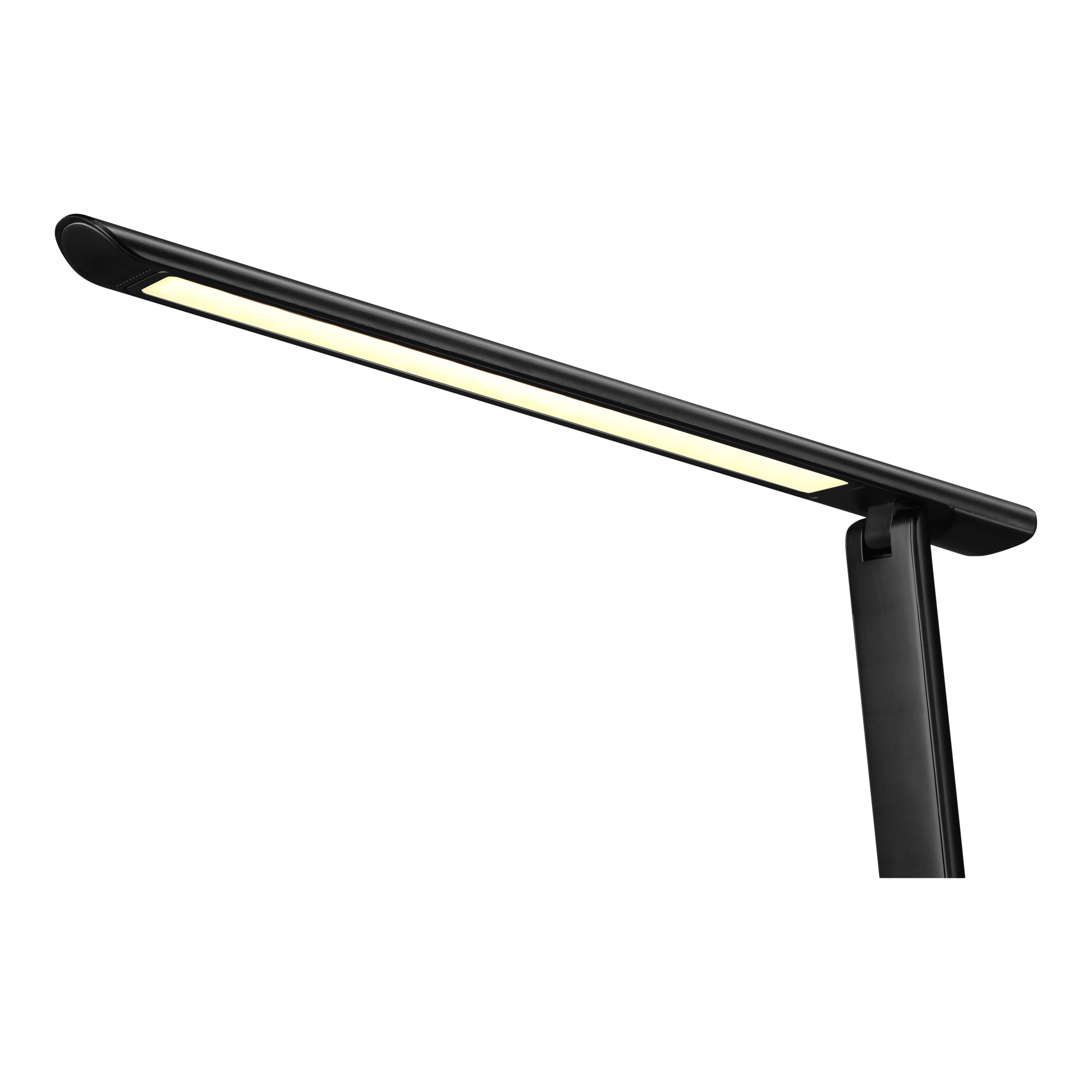 GoodHome Conjola Modern Matt Black Desk lamp