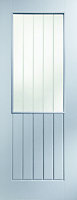 GoodHome Cottage Glazed Cottage Internal Door, (H)2032mm (W)813mm (T)44mm