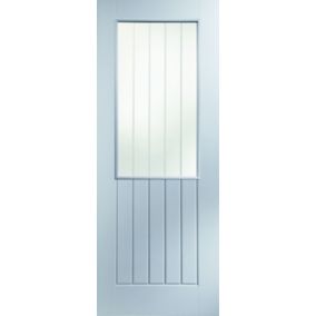 GoodHome Cottage Partially glazed Cottage Internal Door, (H)1981mm (W)762mm (T)44mm