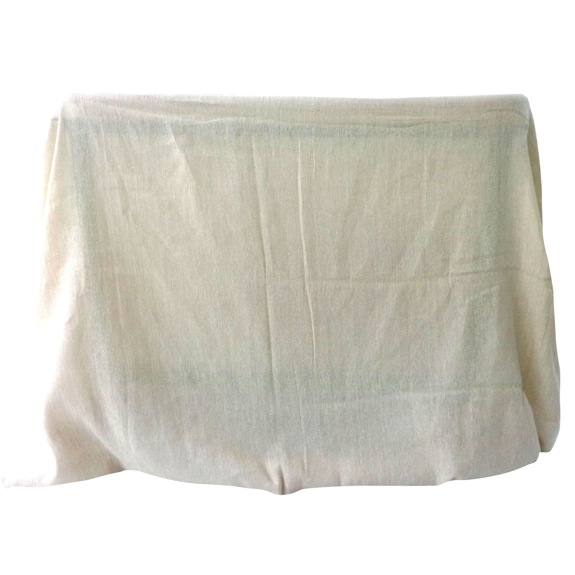 GoodHome Cotton Surface cover, (L)3.67m, (W)2.74m