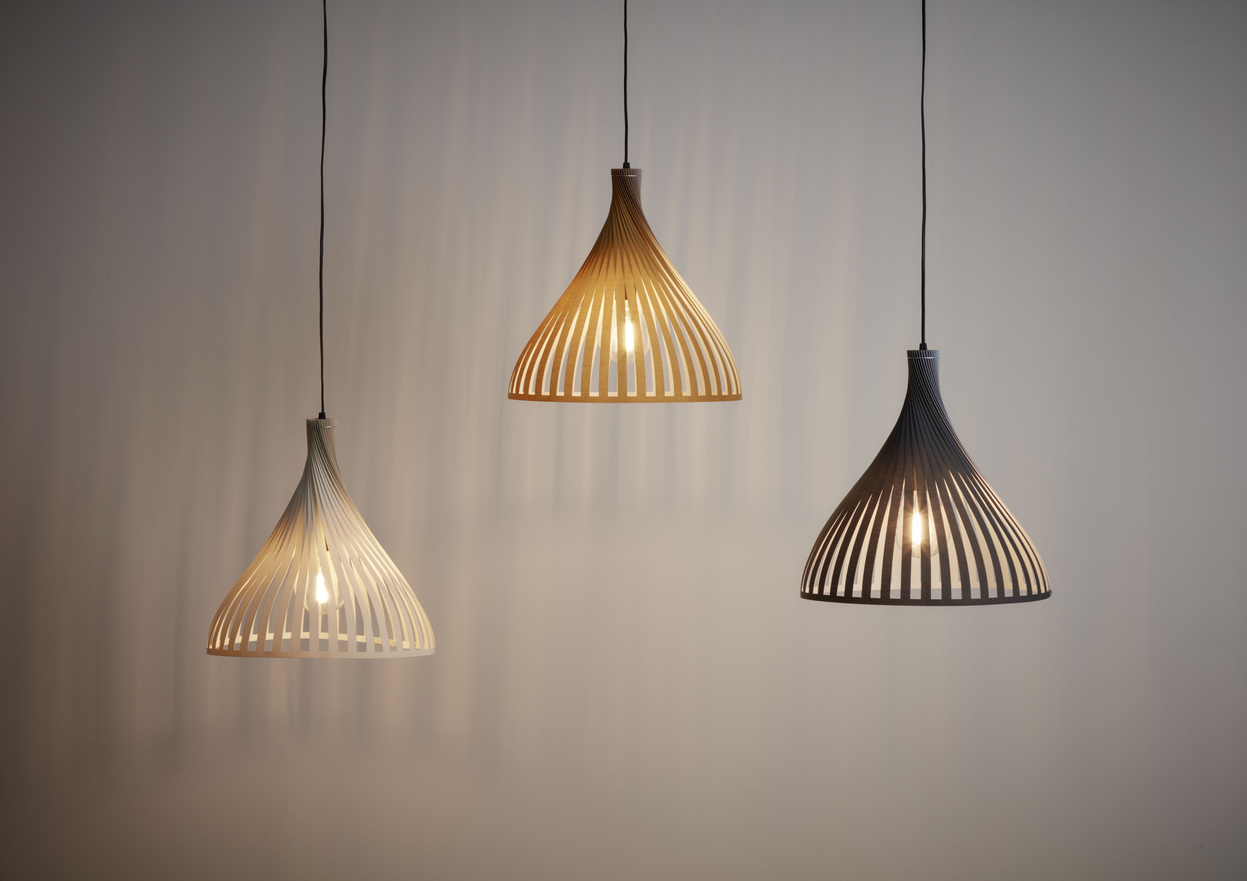 GoodHome Crozon Mustard Pendant ceiling light, (Dia)380mm