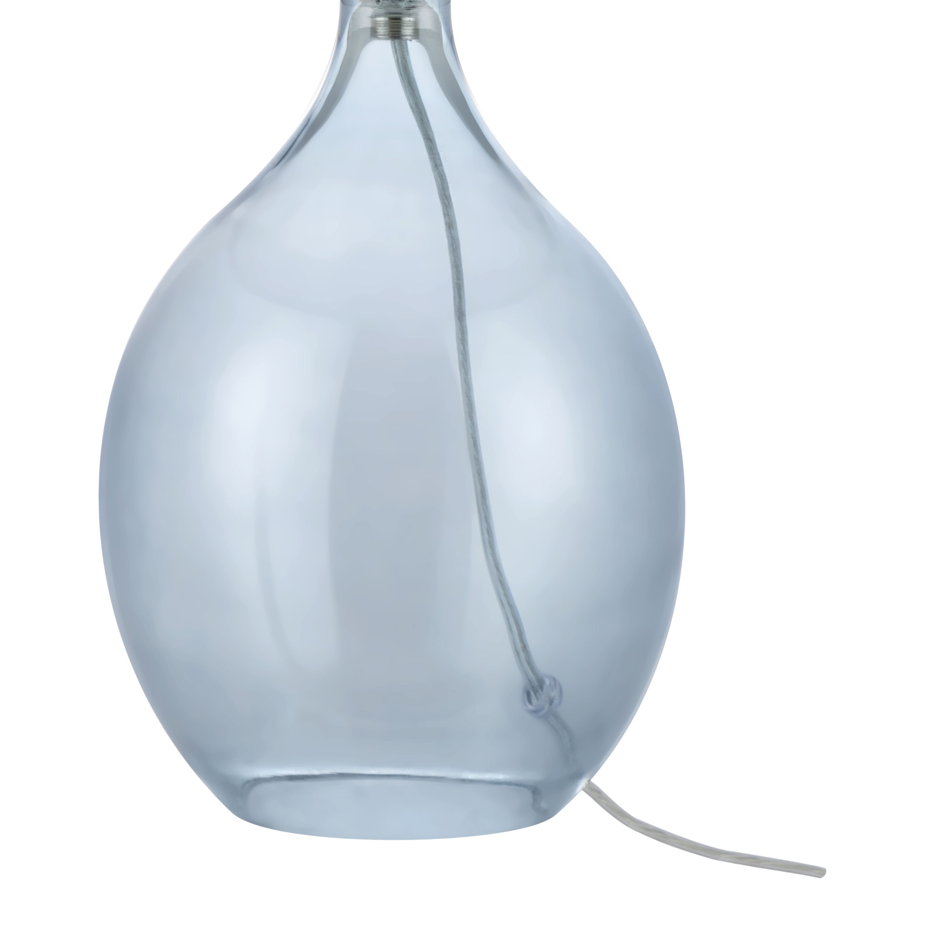 GoodHome Cushing Blue & Beige Table lamp
