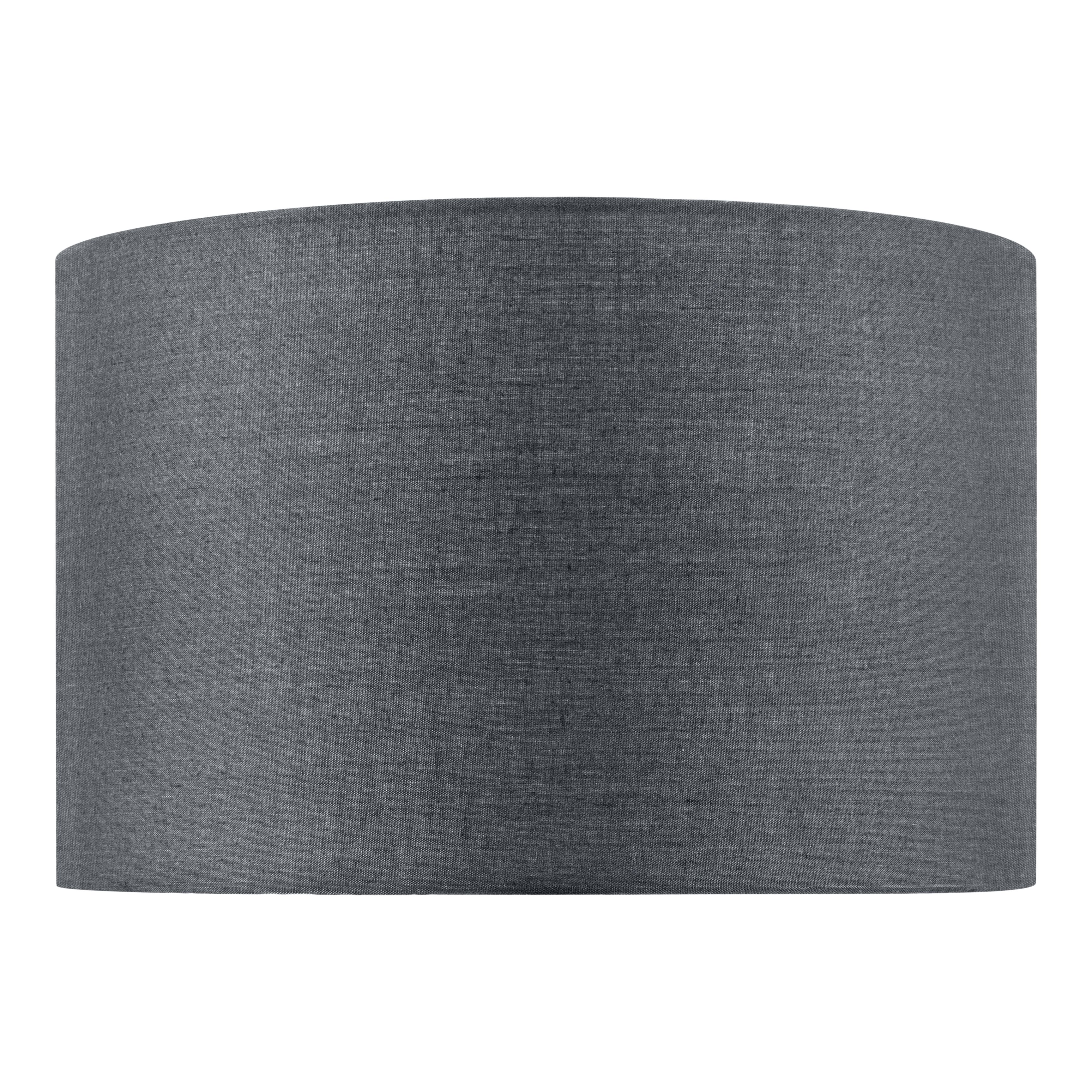 GoodHome Cushing Clear & Grey Table lamp