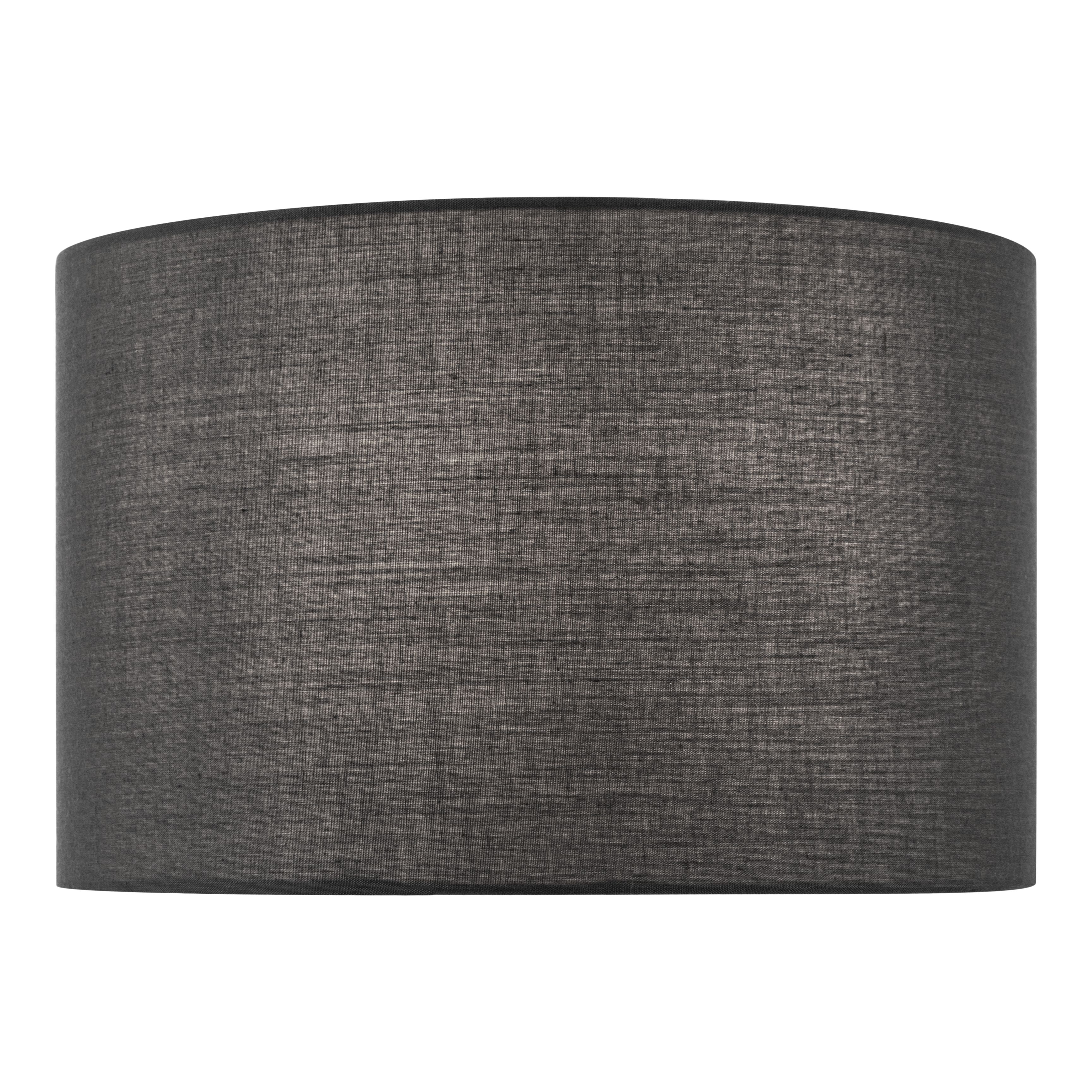 GoodHome Cushing Clear & Grey Table lamp