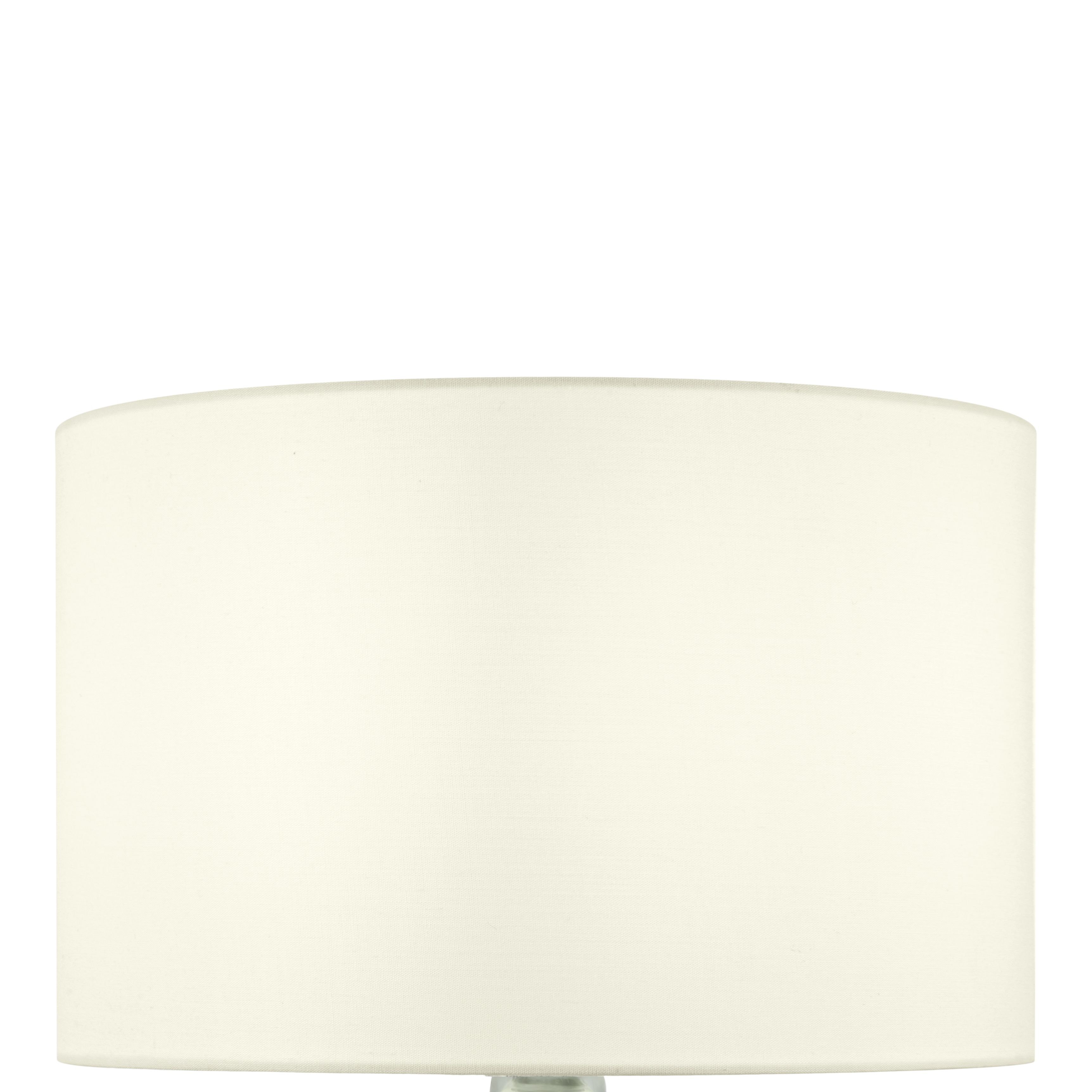 GoodHome Cushing Green & Cream Table lamp