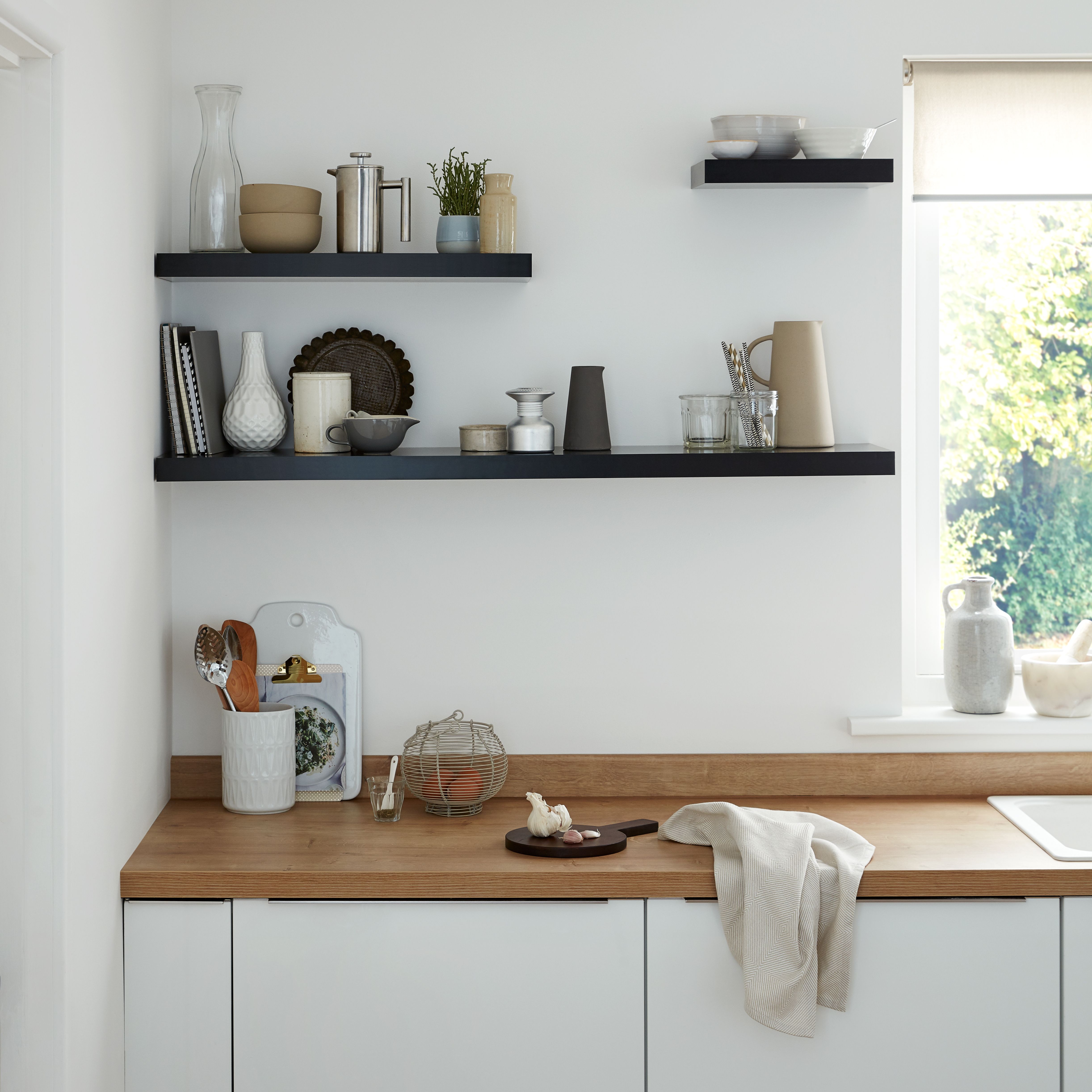 B and deals q floating shelves