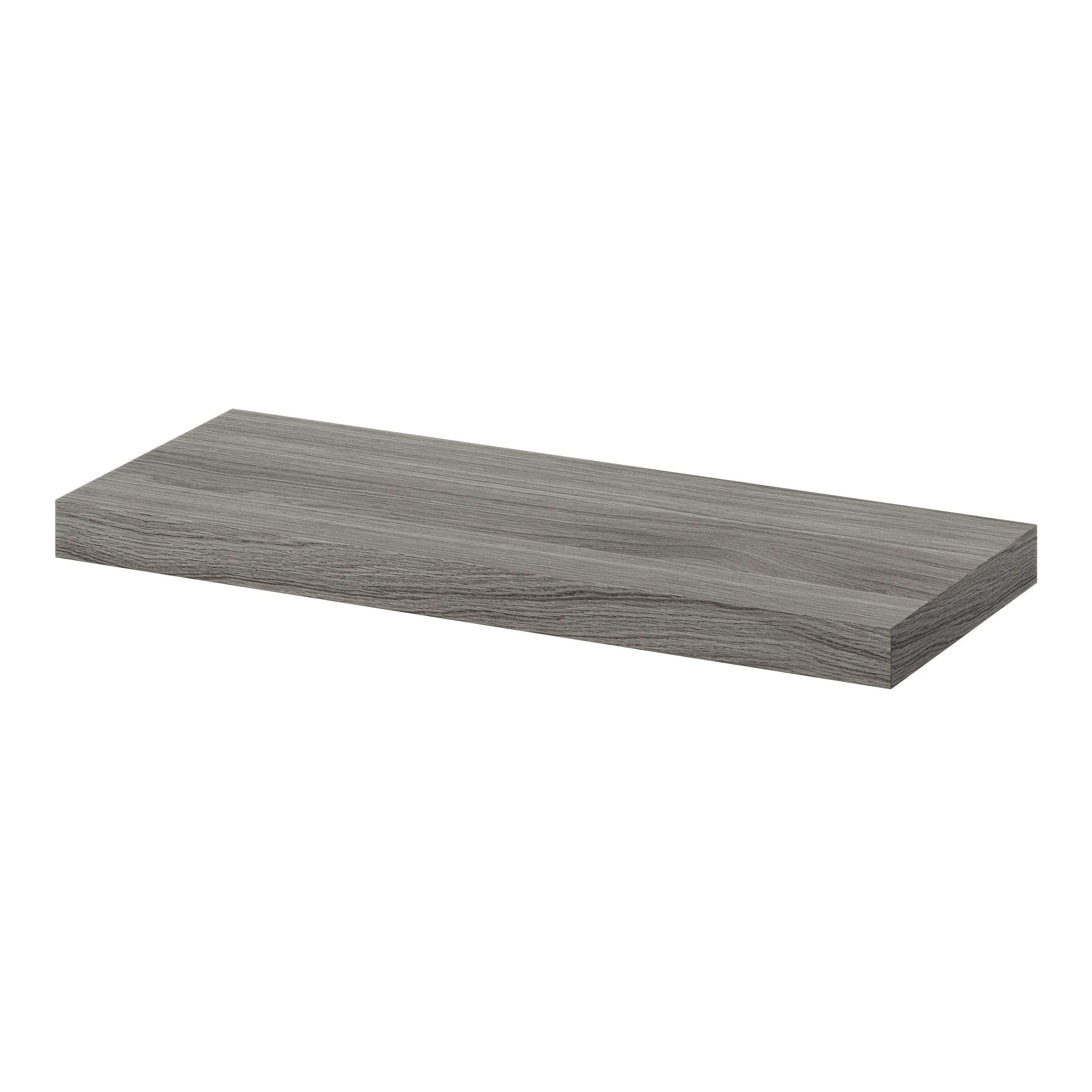 GoodHome Cusko Rectangular Floating shelf (L)60cm x (D)23.5cm