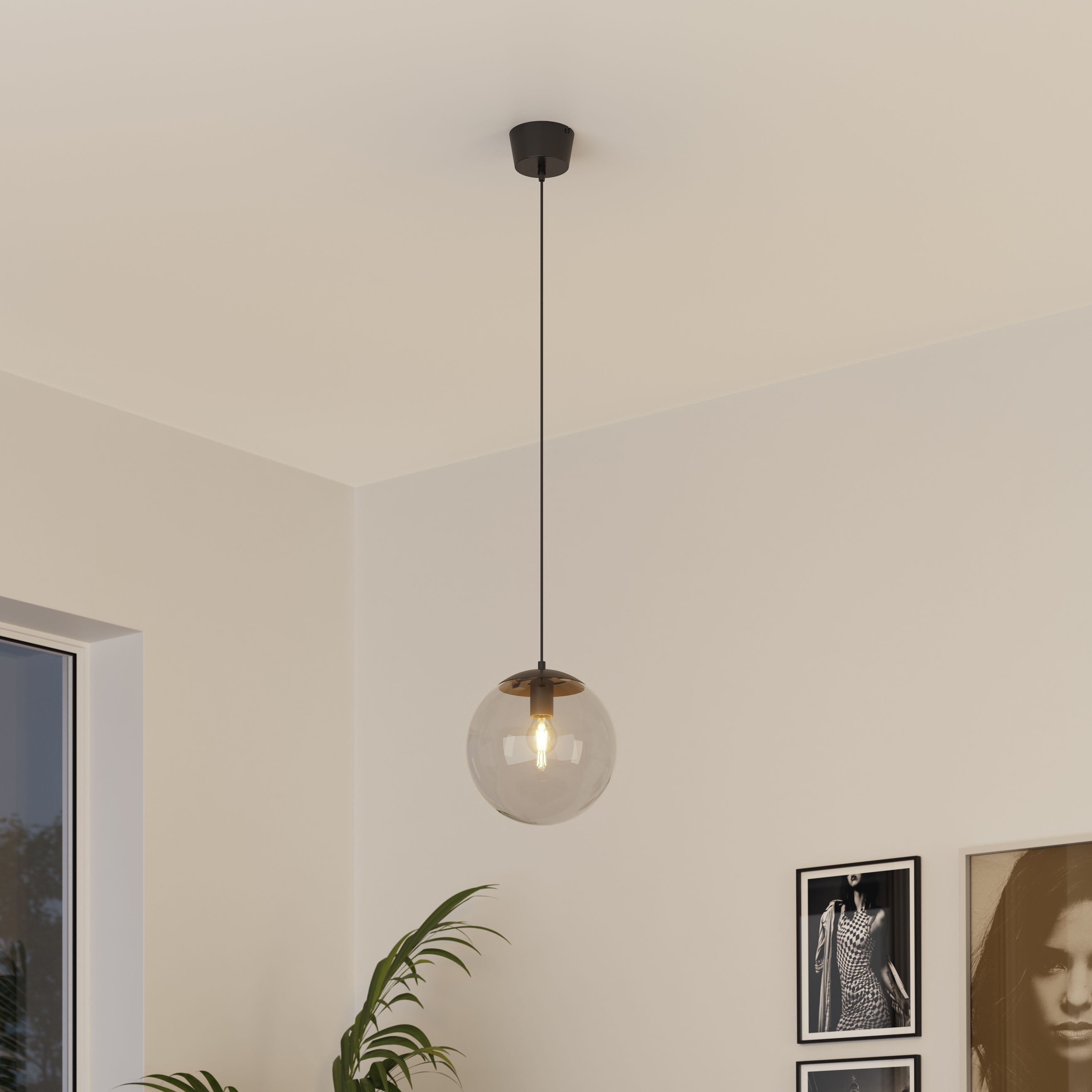 Dacite brushed brass effect pendant ceiling light discount