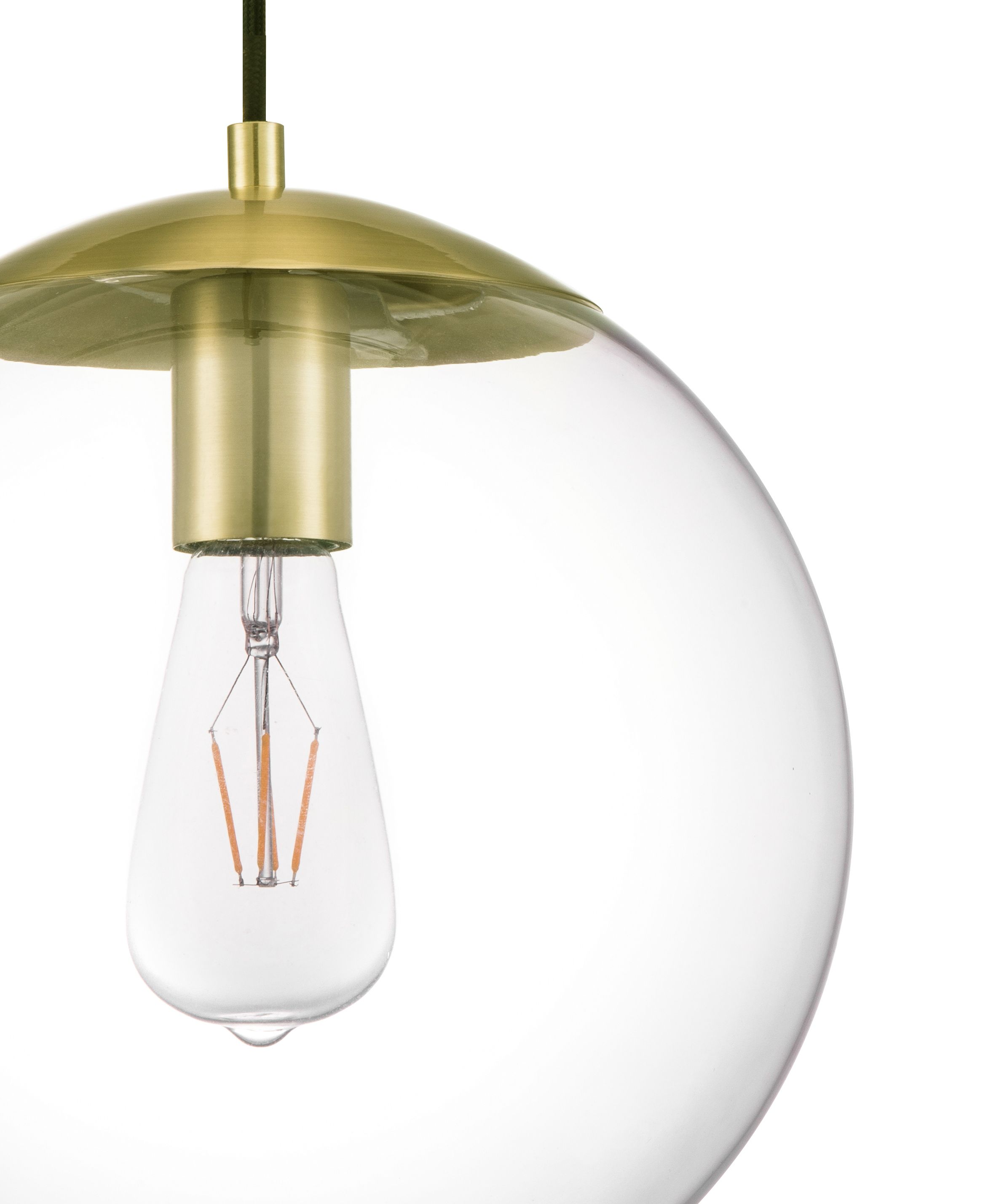 Dacite brushed brass effect pendant ceiling light sales