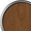 GoodHome Dark Oak Gloss Multi-surface Furniture Wood varnish, 750ml