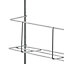 GoodHome Datil 4 tier Anthracite Non-magnetic Steel Shelving