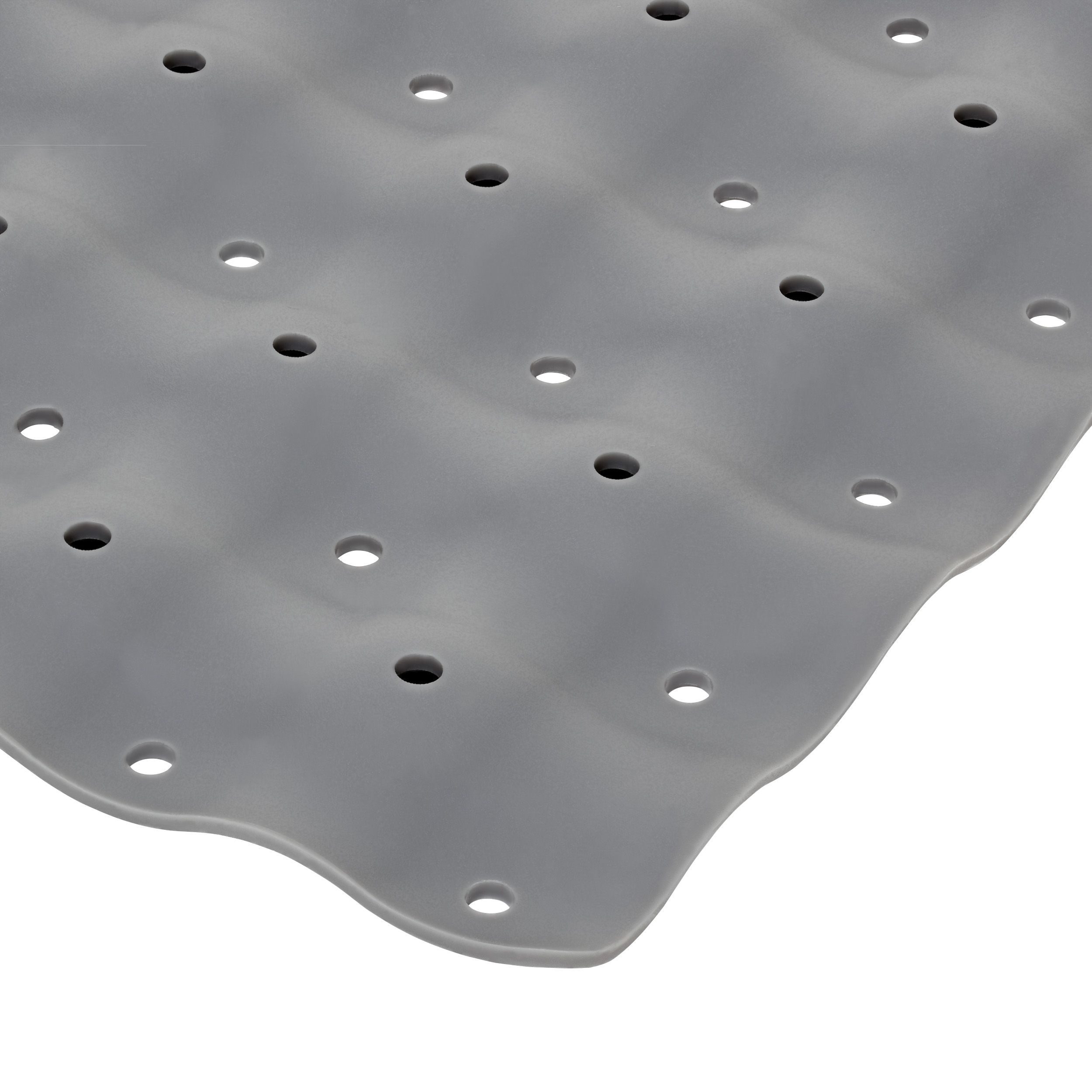 GoodHome Datil Anthracite Thermoplastic elastomers (TPE) Sink mat, (W)301mm