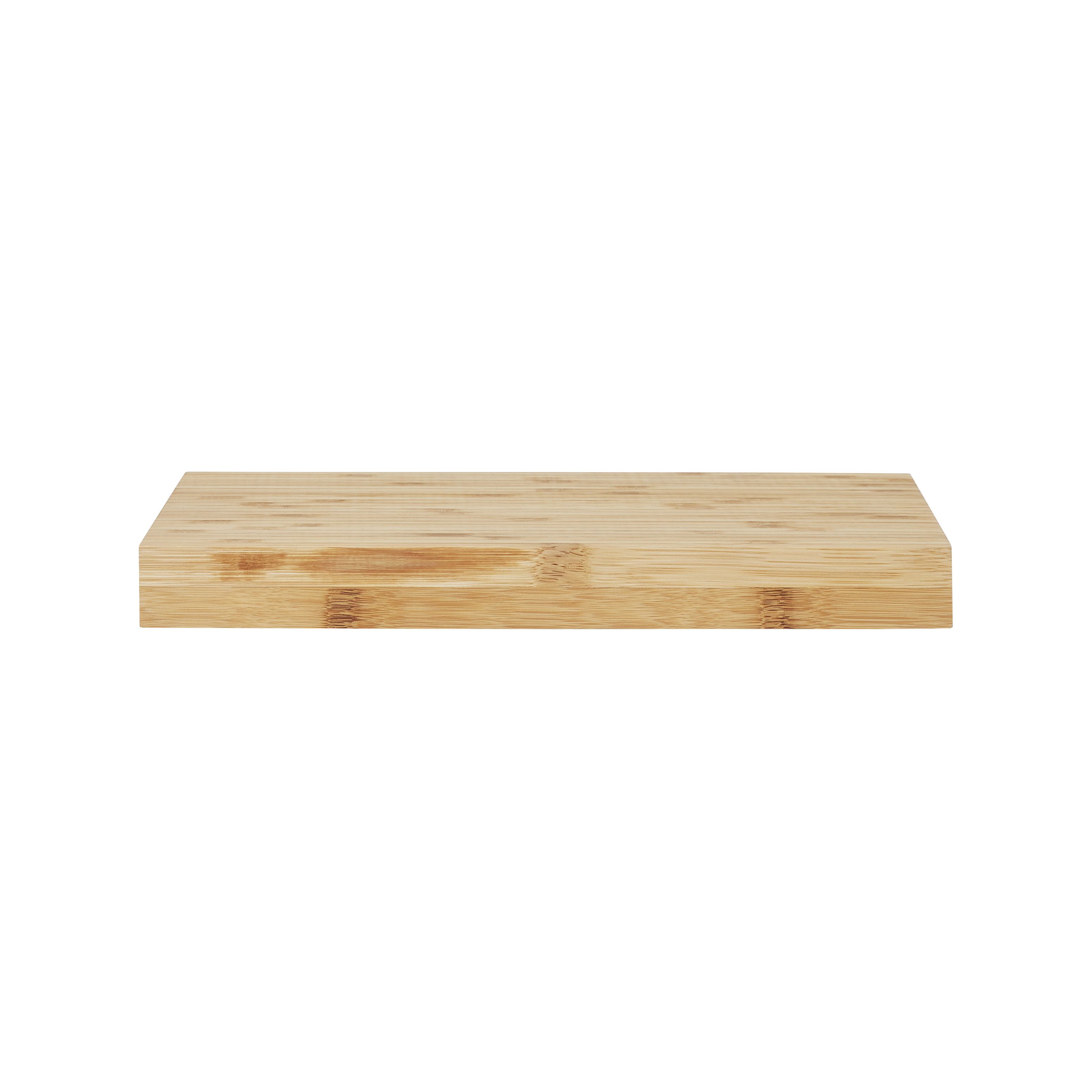 GoodHome Datil Natural Bamboo Chopping board