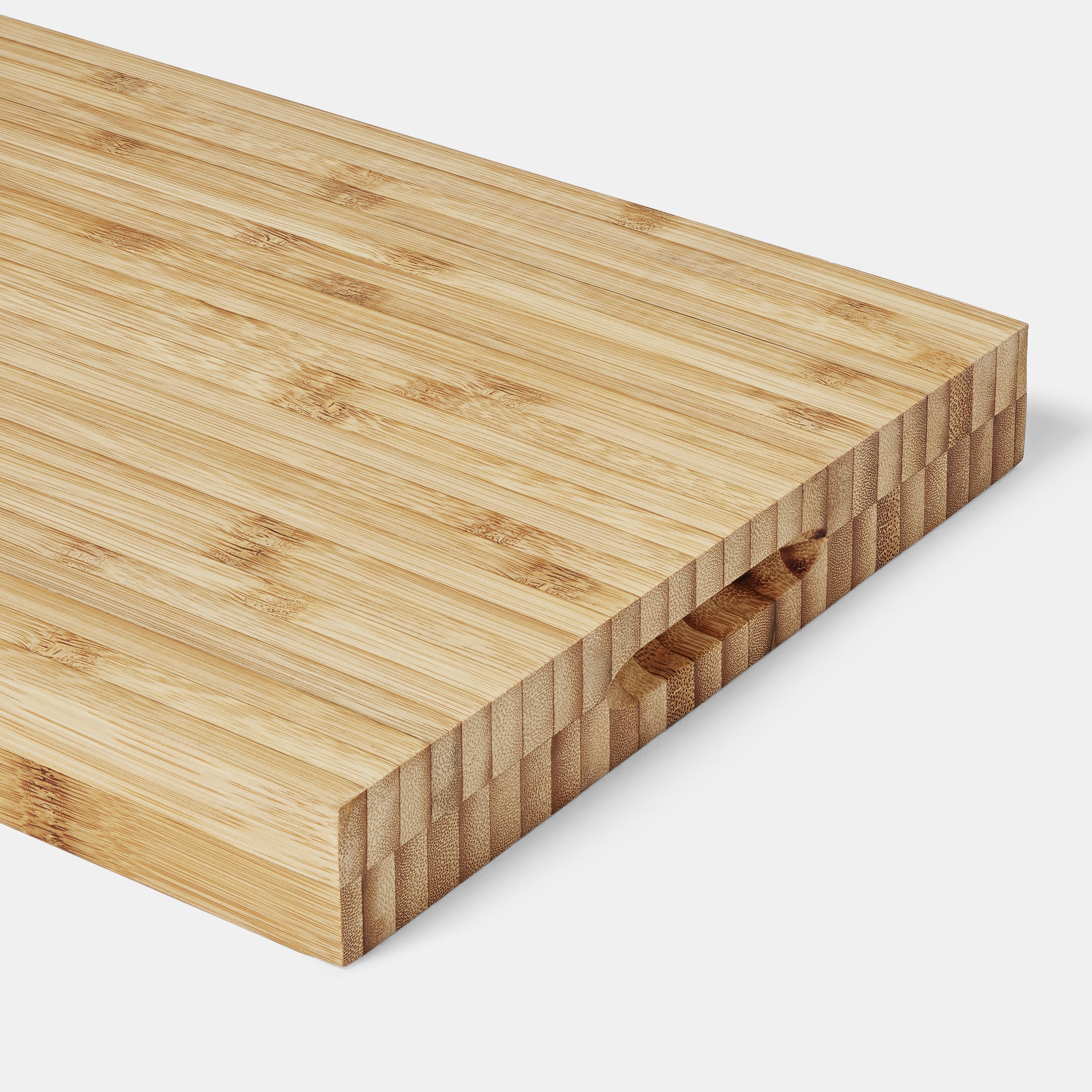 GoodHome Datil Natural Bamboo Chopping board