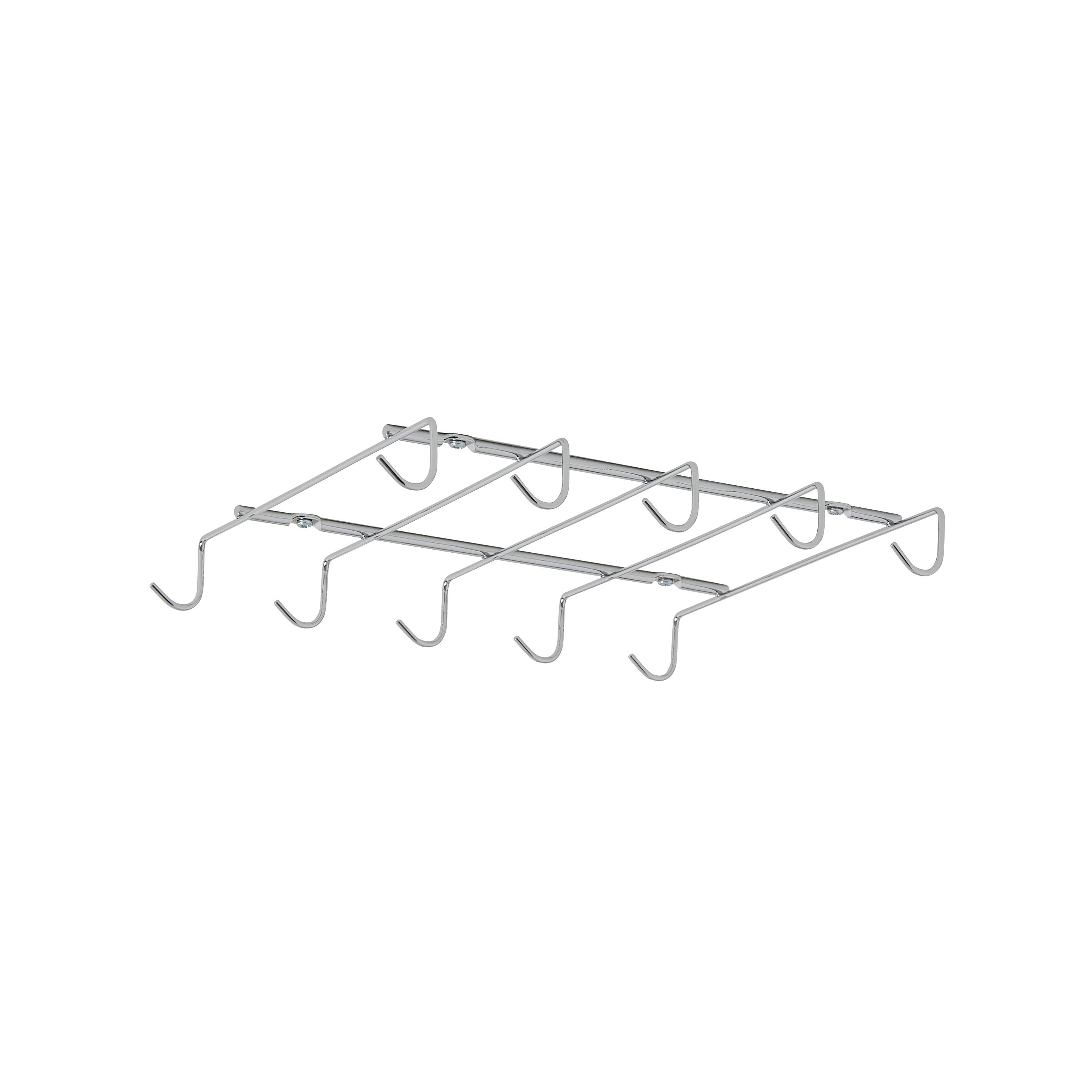 GoodHome Datil Silver effect Cup holder