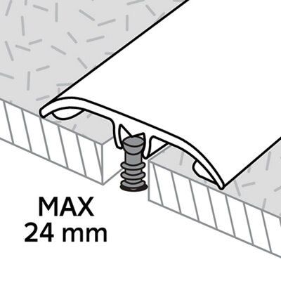 White Concrete effect Threshold - 3