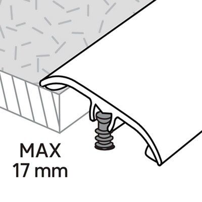 White Concrete effect Threshold - 4