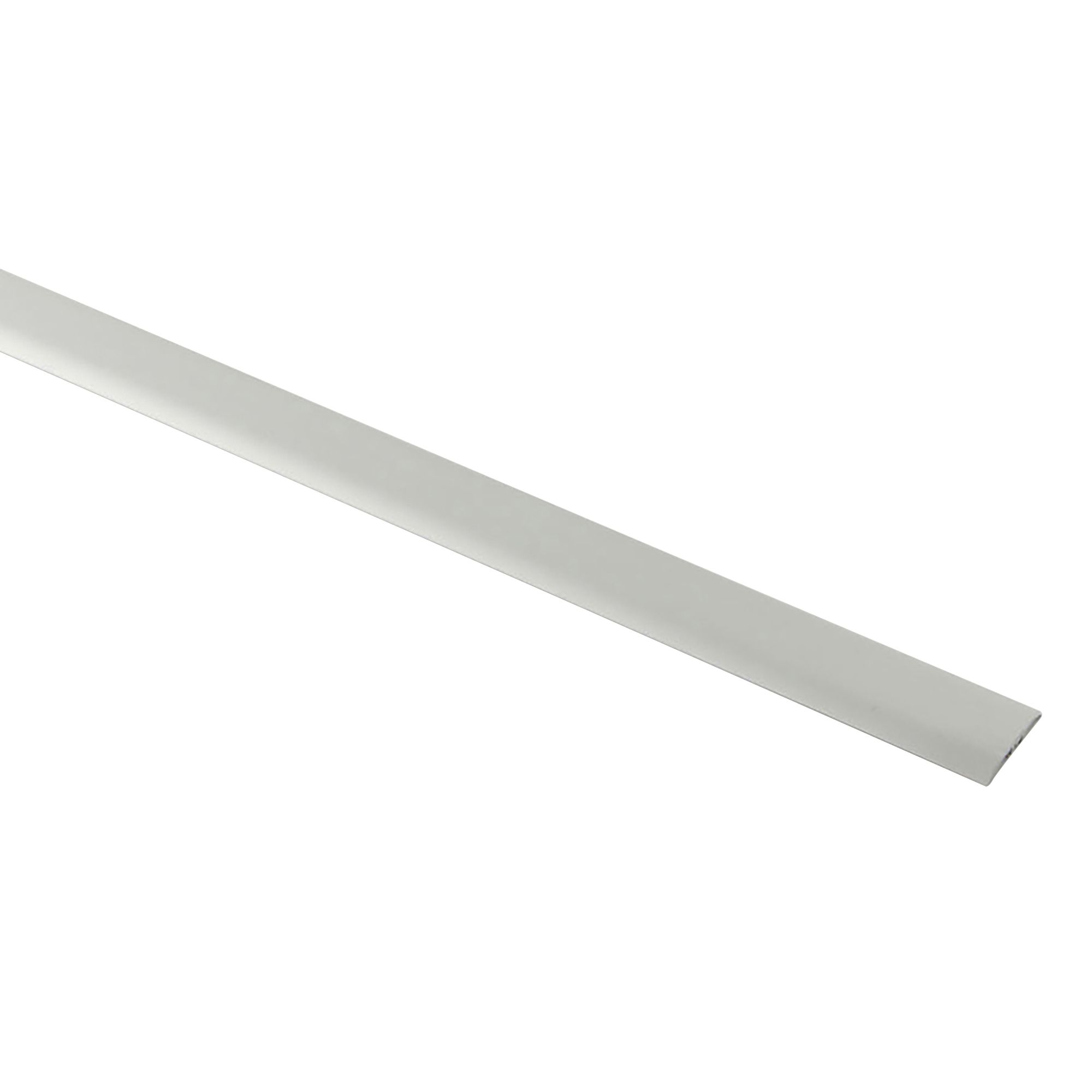 GoodHome DECOR15 Matt Silver effect Threshold (L)93cm (W)37mm