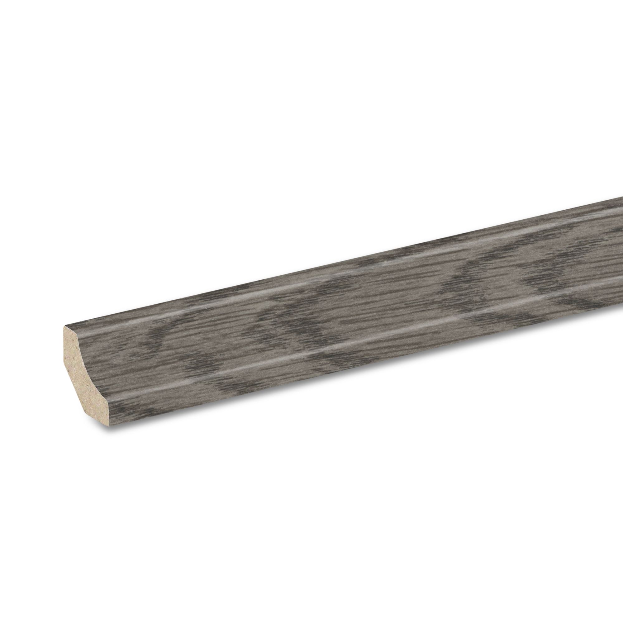 GoodHome DECOR90 Grey Wood effect Scotia trim, 220cm