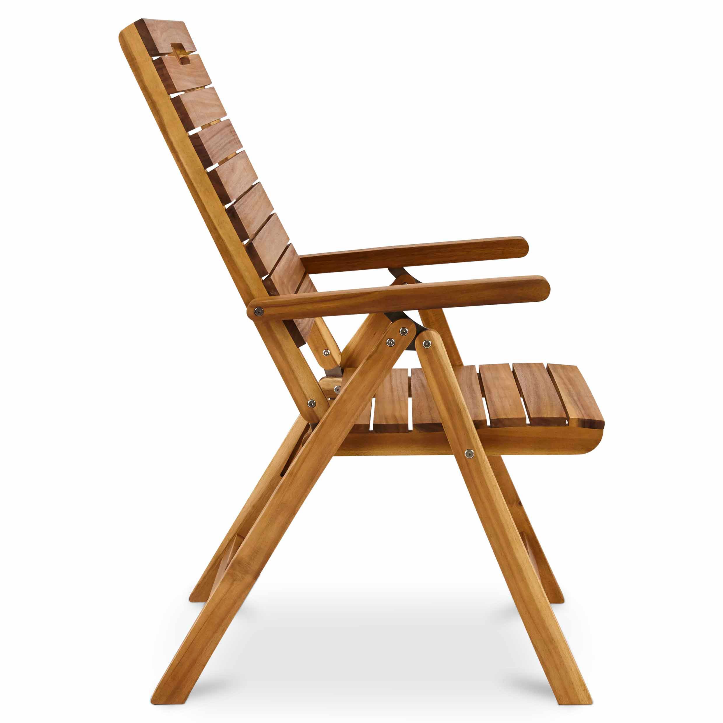 Wooden shop recliner chair